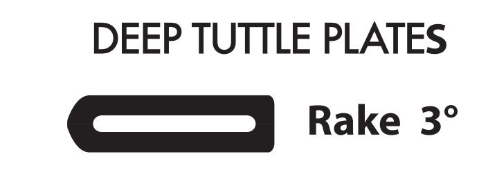 Select Platine de Rake - Rake Plate Goliath Rake 1.7°