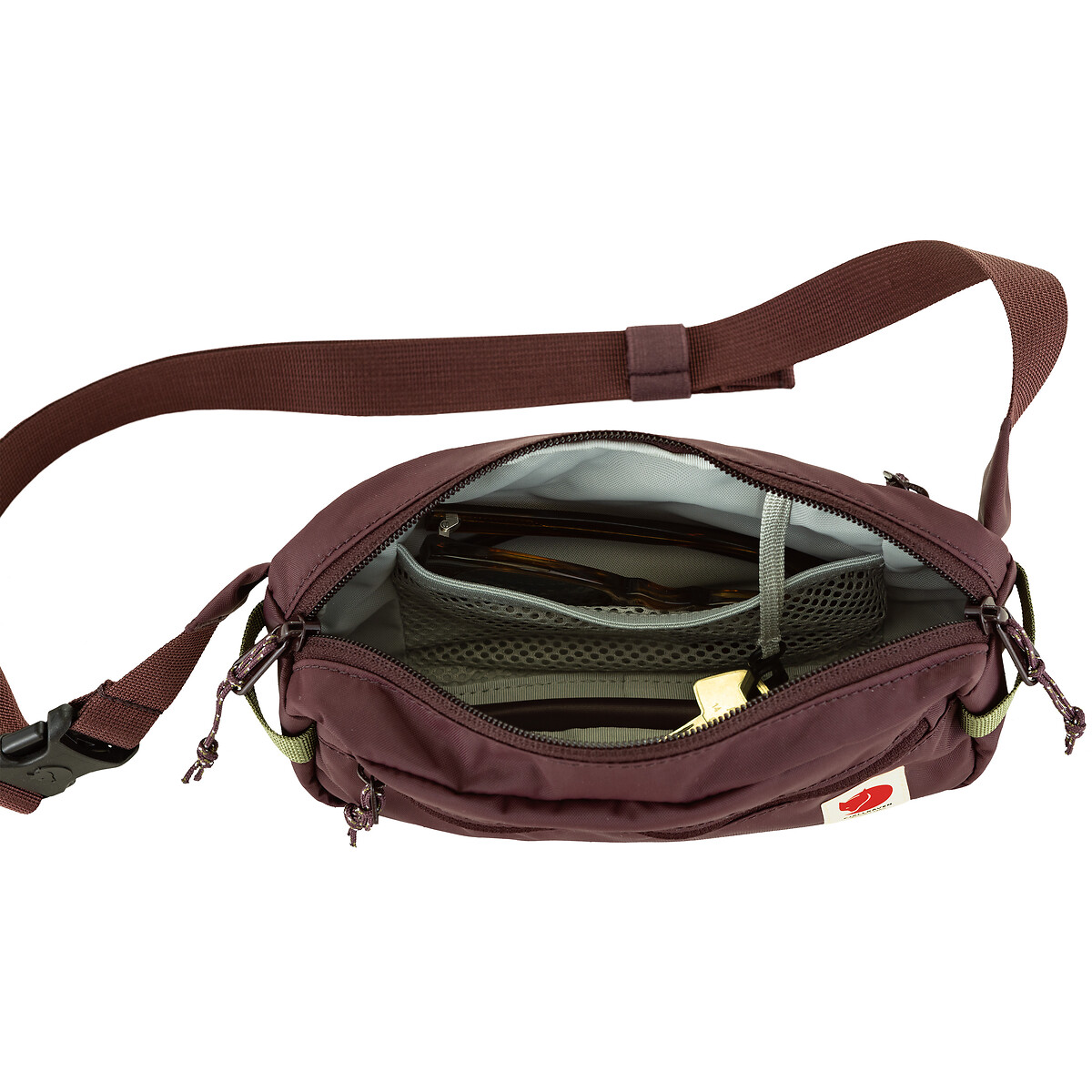 FJALLRAVEN<br>Pochete com zíper, modelo High Coast Hip Pack
