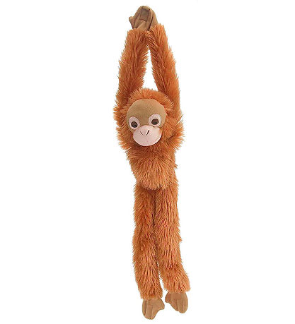 Wild Republic Kuscheltier - Hängender Affe - 18x55 - Orang-Utan