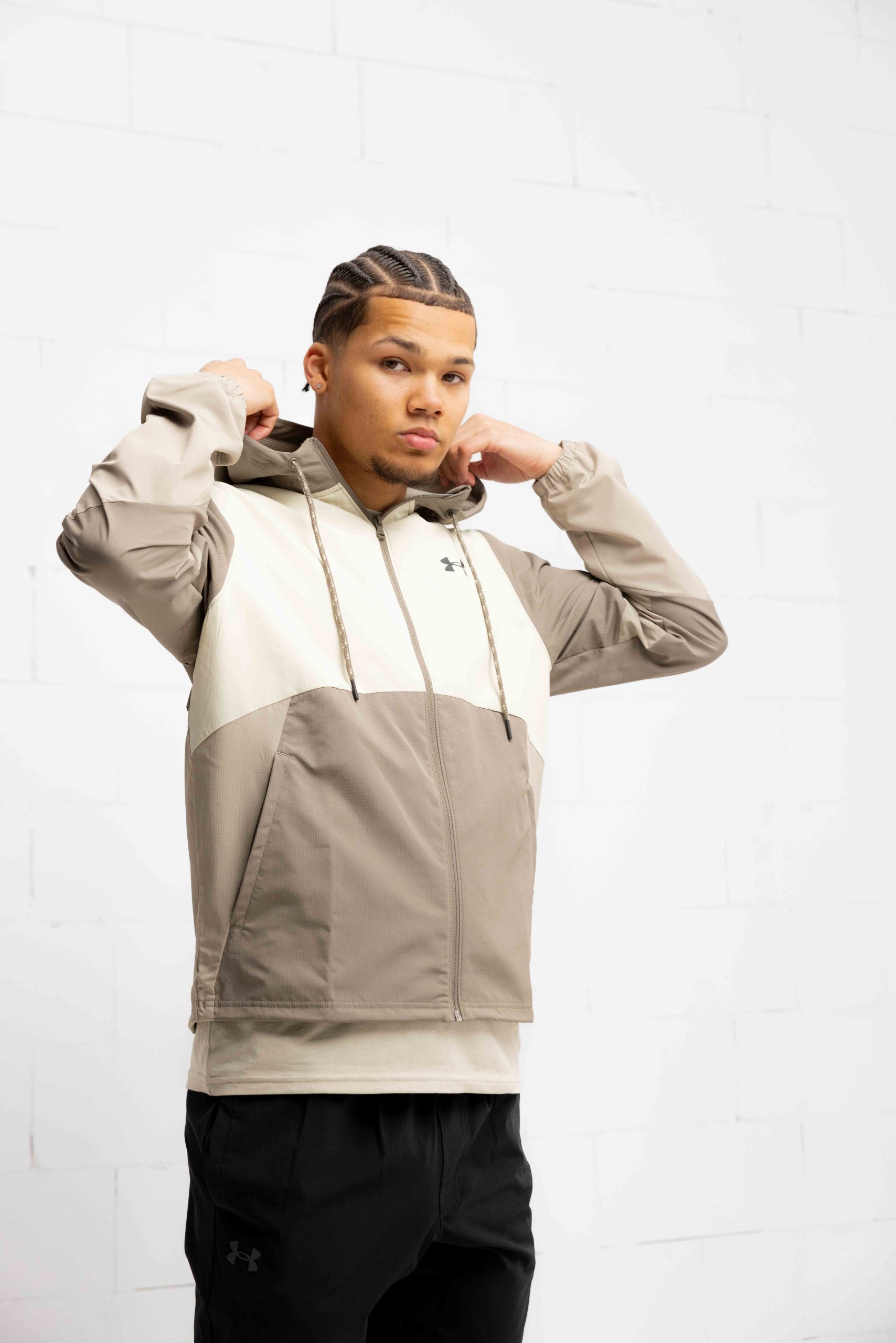 Under Armour Icon Legacy Windjack Heren Bruin