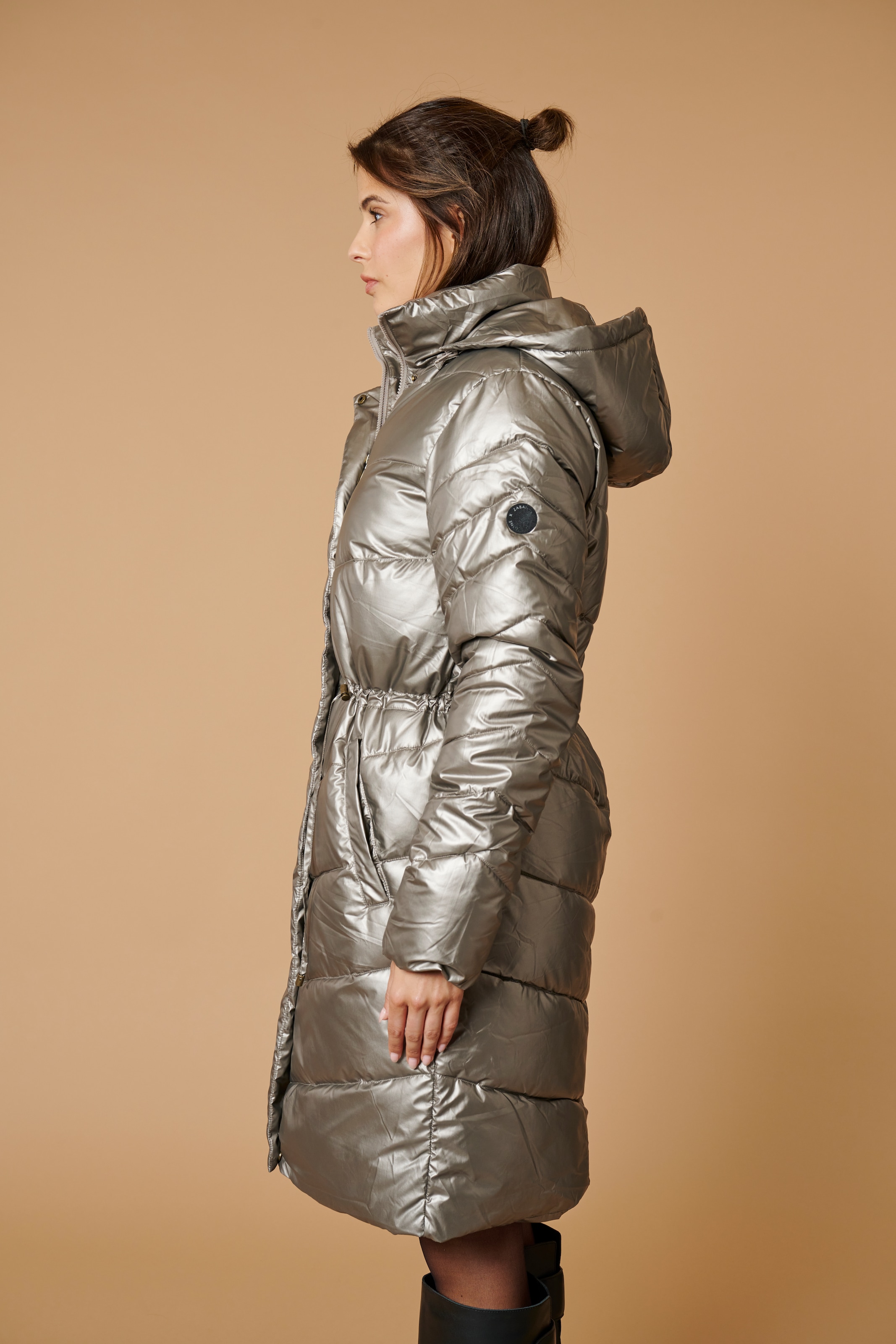 ZABAIONE Steppmantel »Jacket Fa44ncy«, im Glanz-Look