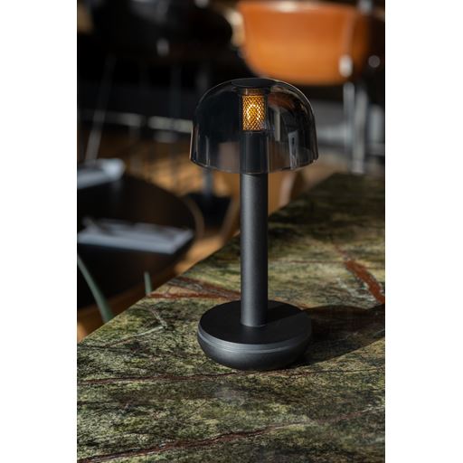 Humble Two Bordlampe, Black Smoked
