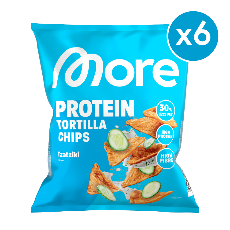Protein Tortilla Chips (6er Box) Tzatziki
