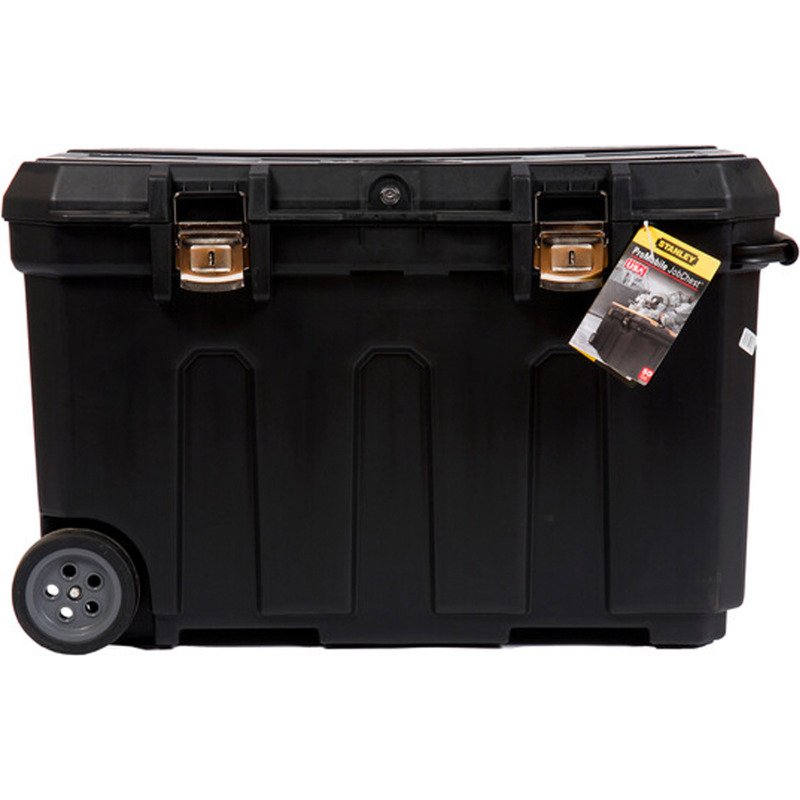 Coffre de chantier Stanley 190 litres, H 57,8 x L 94,6 x  P 58,7 cm,