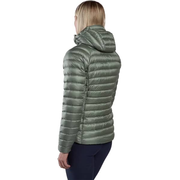 Doudoune randonnée MONTANE ANTI-FREEZE HOODIE W PALE SAGE