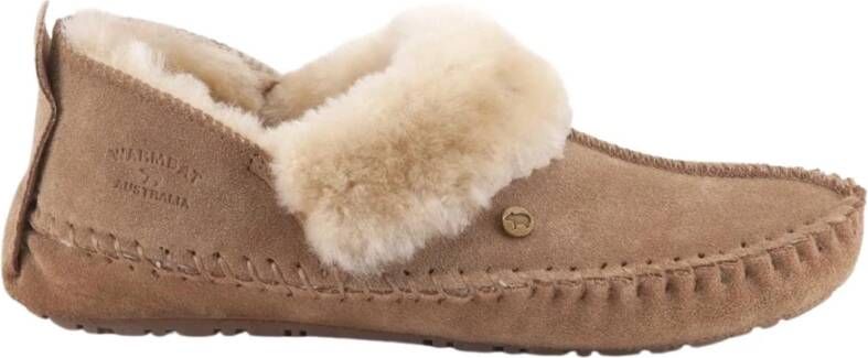 Warmbat Pantoffels Barrine BAR341026 Camel Bruin 40