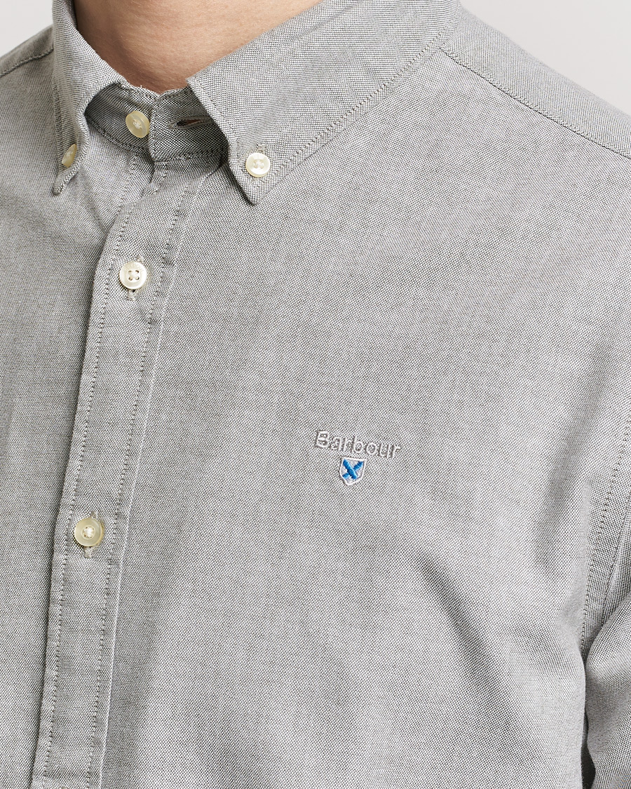 Barbour Lifestyle Tailored Fit Oxtown Shirt Pale Sage