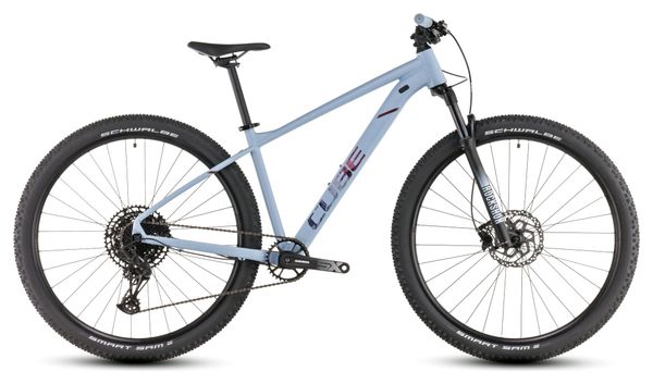 VTT Semi-Rigide Cube Attention SLX Sram SX Eagle 12V 29'' Bleu Pigeon 2025
