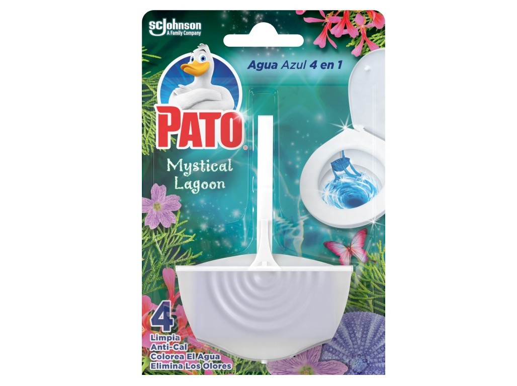BL0CO SANITÁRIO PATO ÁGUA AZUL MYSTICAL LAGOON 36G