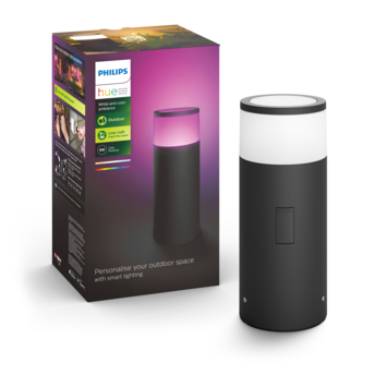 Philips Hue outdoor Calla uitbreidingsset sokkel zwart