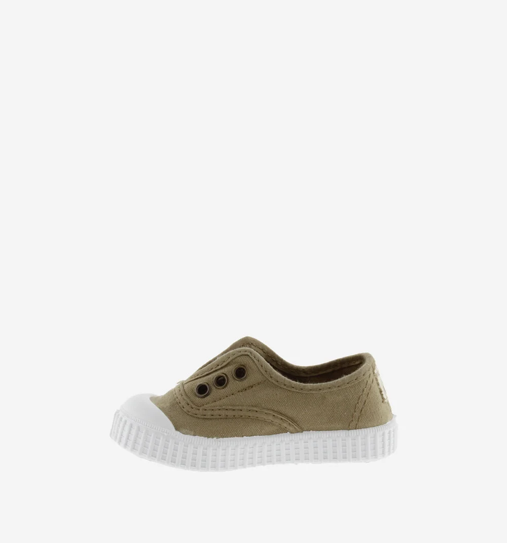 1915 INGLESA TENNIS TOILE DREC® ÉLASTIQUE Baskets en toile avec élastique pour enfant LAUREL