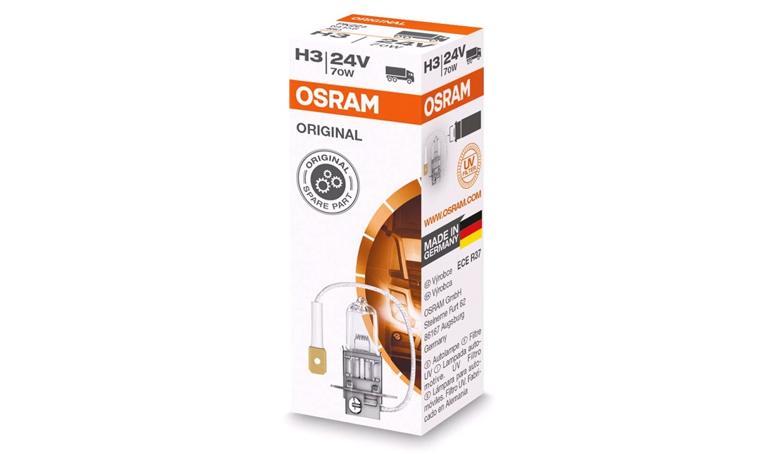 Pære H3 Original 24V - Osram