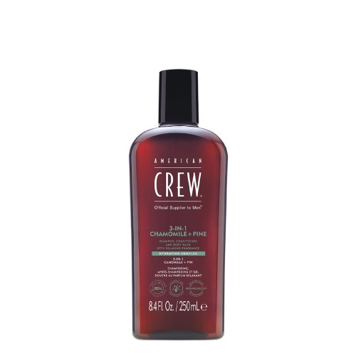 American Crew 3 em 1 Chamomile   Pine 250ml