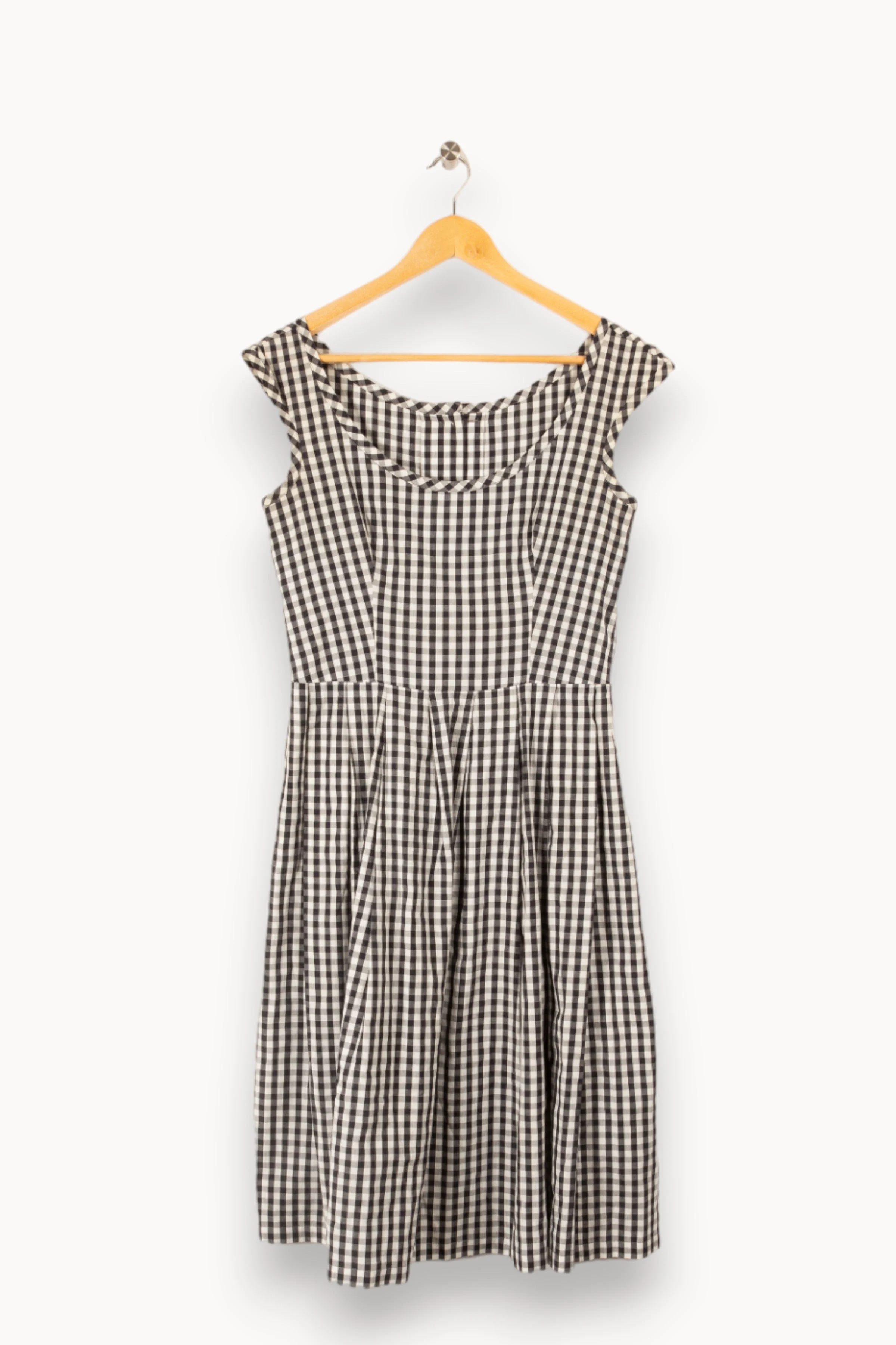 Robe noire et blanche | Noir