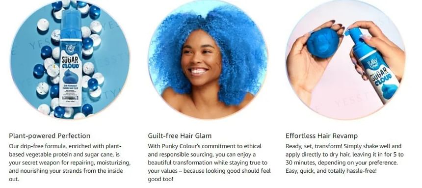 Punky Colour - Sugar Cloud Semi Permanente Schuimkleur Jawbreaker