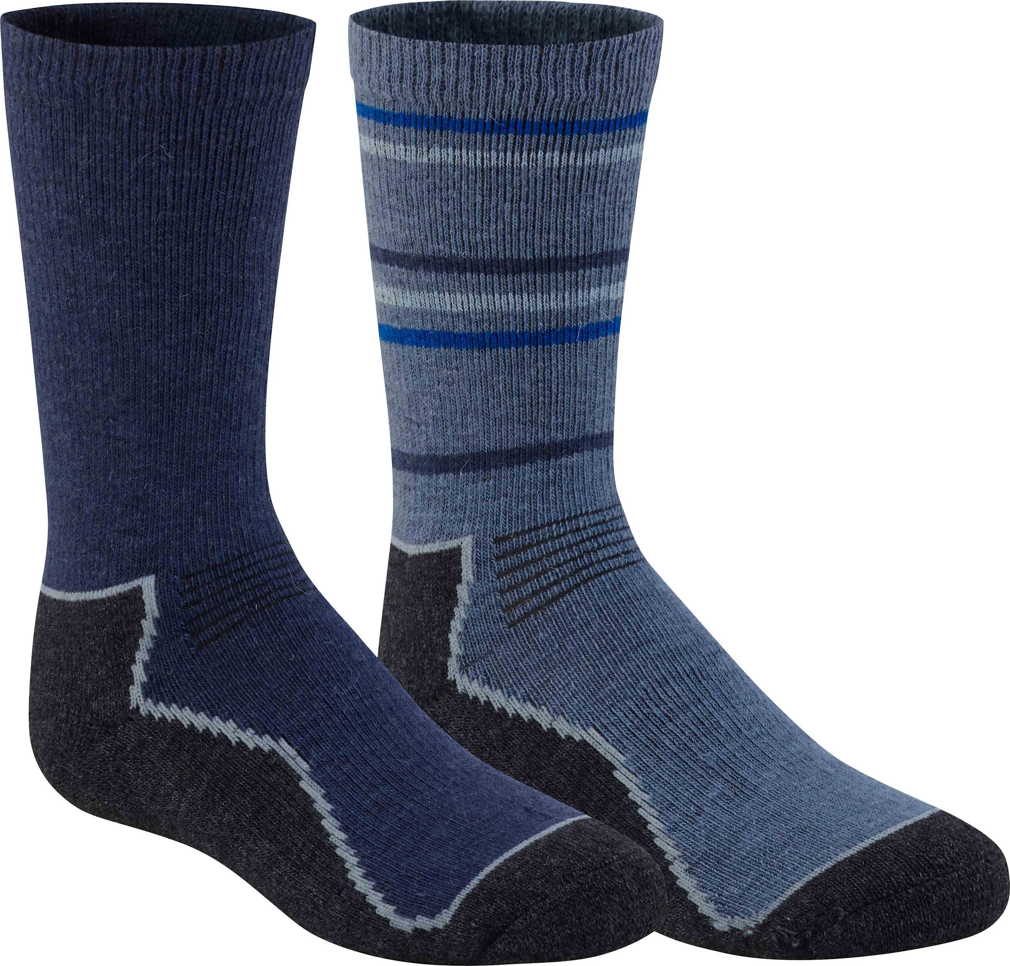 Bygdin Ullsokk Jr 2pk Blue Mirage/Mood Indigo