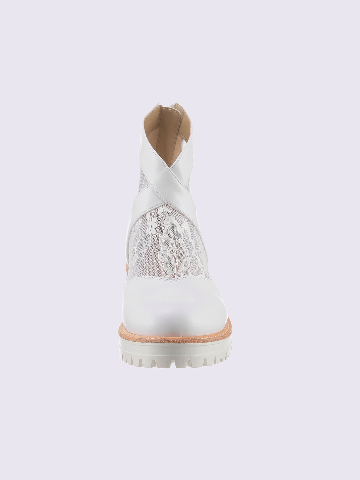 Bottines superbe mélange de matières