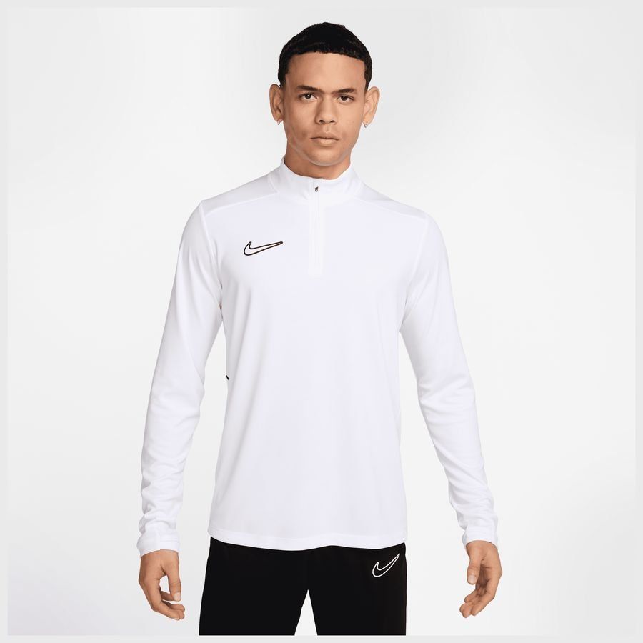 Nike Maillot d'Entraînement Dri-FIT Academy 25 Drill - Blanc/Noir