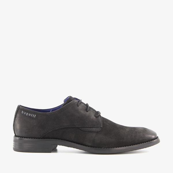 Bugatti leren heren veterschoenen zwart