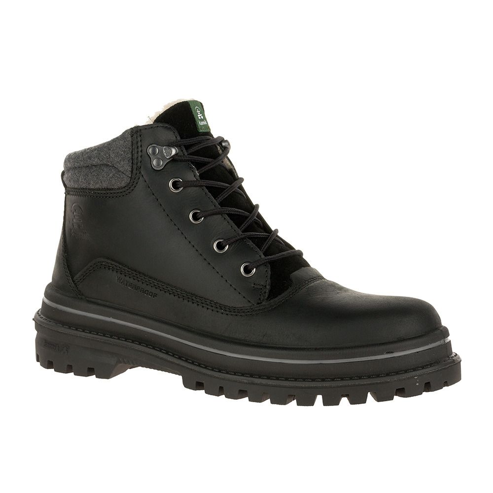 Kamik TYSON MID - Bottines Homme kblk/black