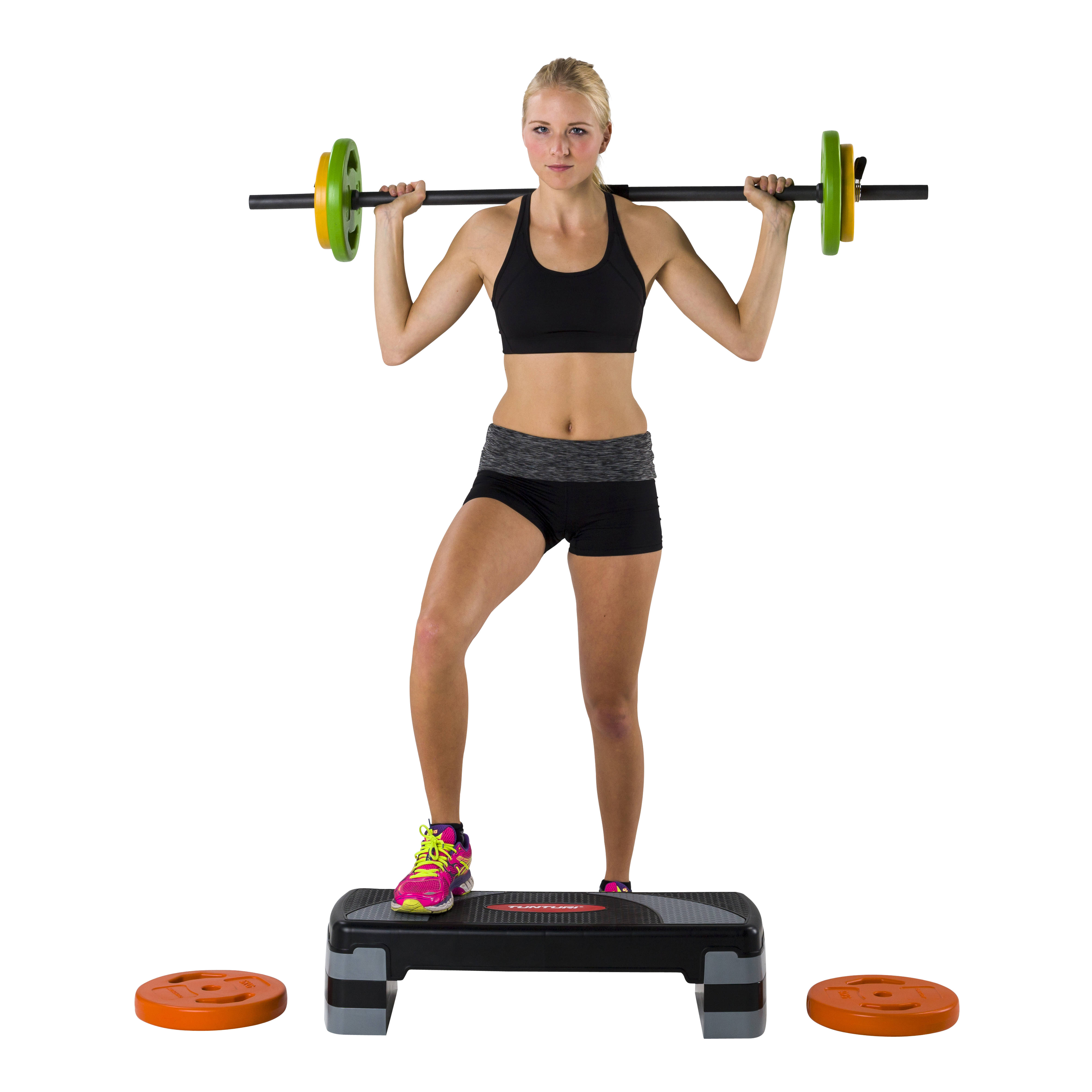 Tunturi Aerobic Step Compact zwart/grijs