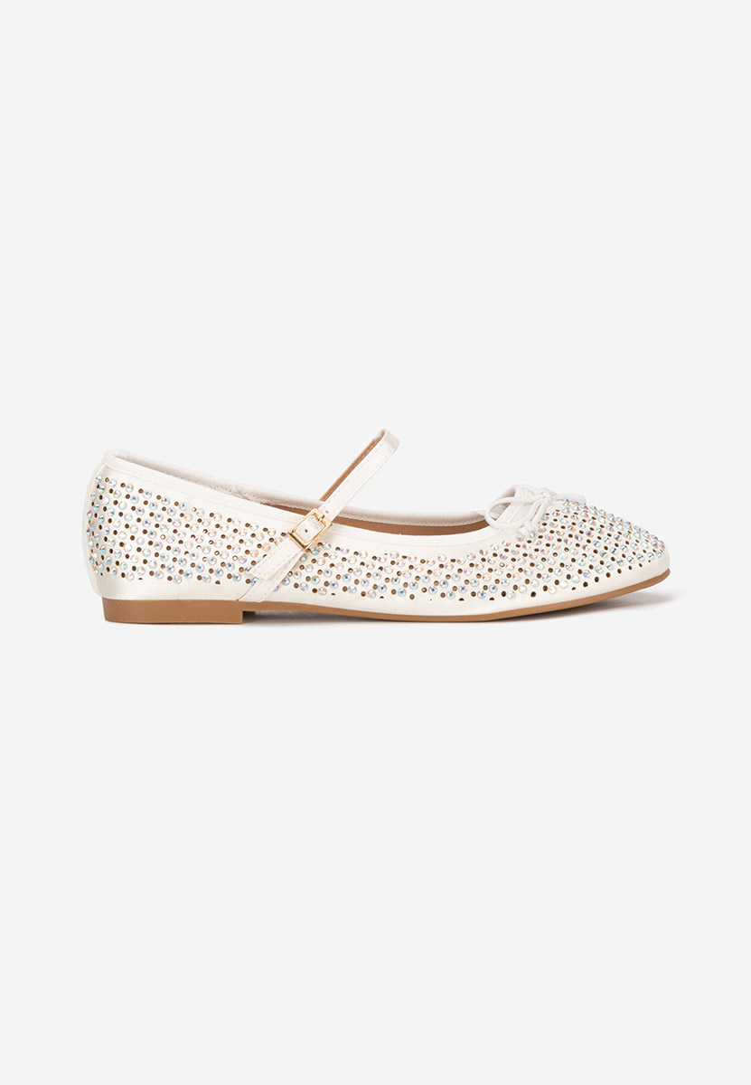 Ballerines femme blancs Azaleia