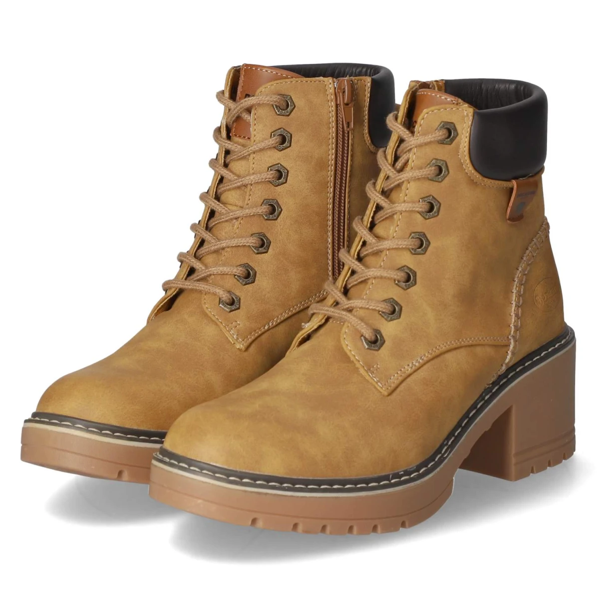 Dockers By GerliSchnürstiefeletten - golden tan