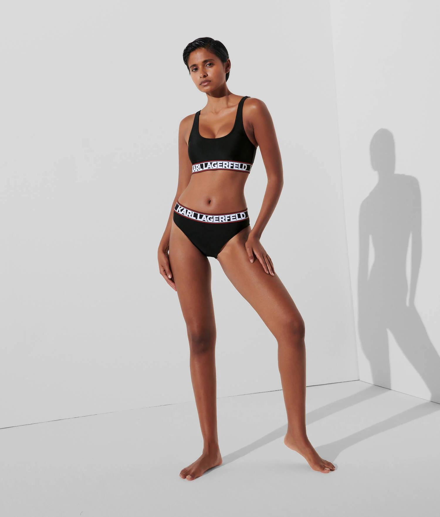 BAS DE BIKINI AVEC LOGO KARL