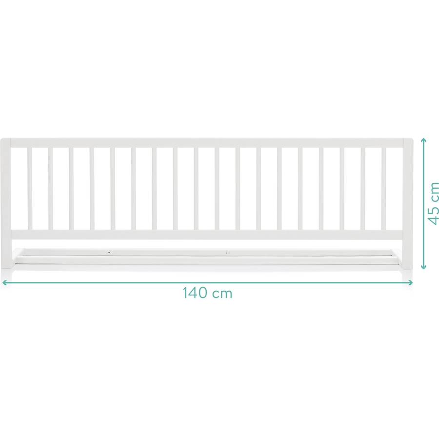 fillikid Bettgitter Lilly 140 x 45 cm weiß