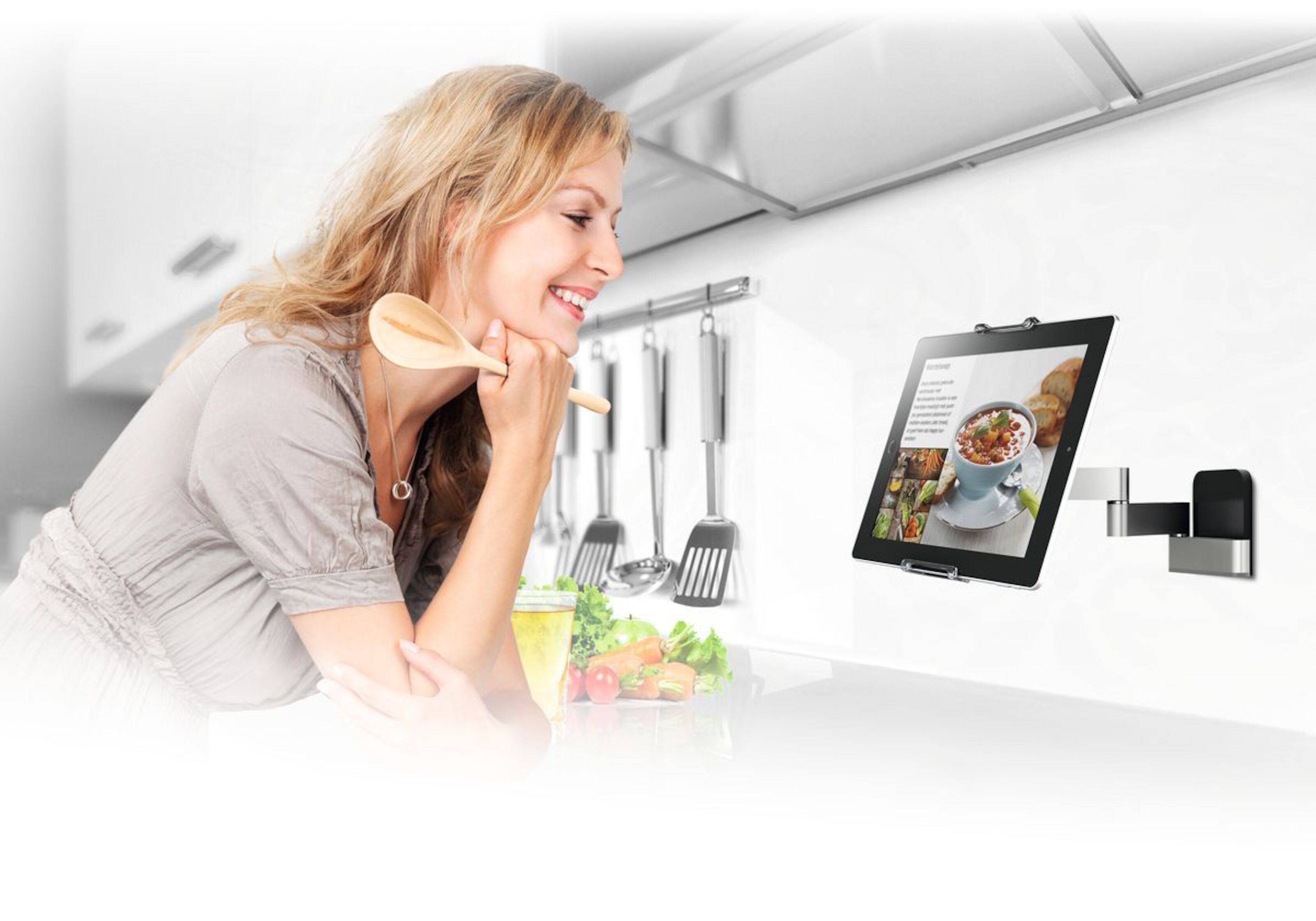 Vogels Tablet Flex Veggfeste for nettbrett 7-13
