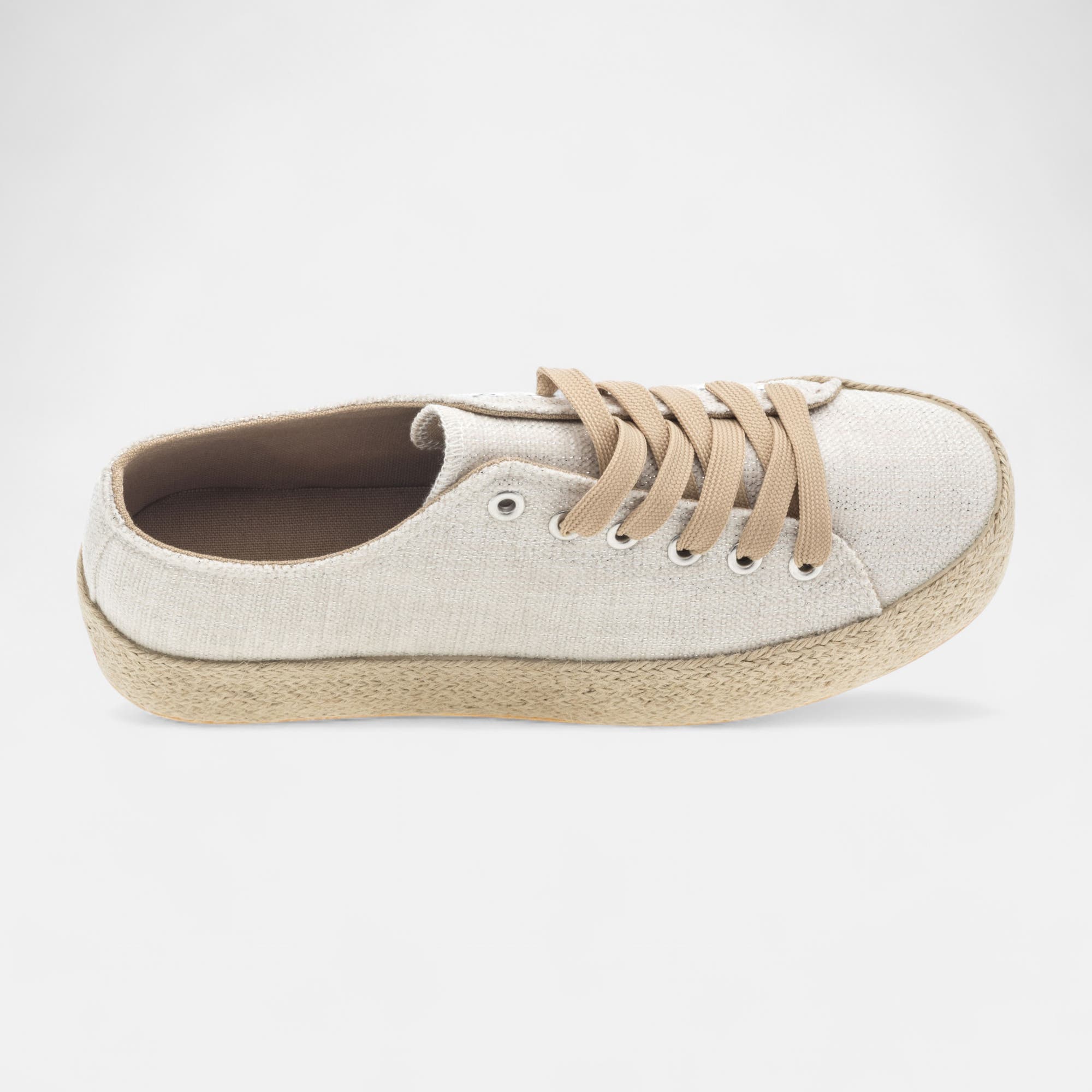 Baskets en toile Femme blanc