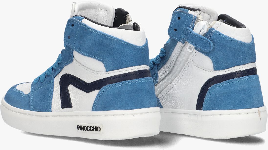 PINOCCHIO blauwe pinocchio hoge sneaker p1665