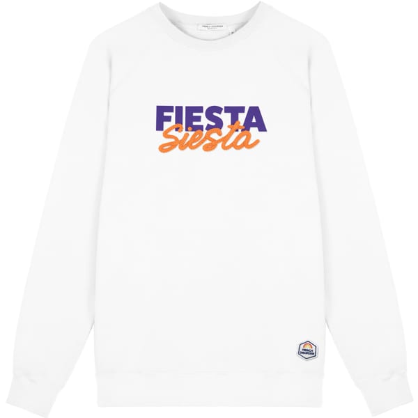 Sweatshirt FRENCH DISORDER CLYDE FIESTA SIESTA WHITE