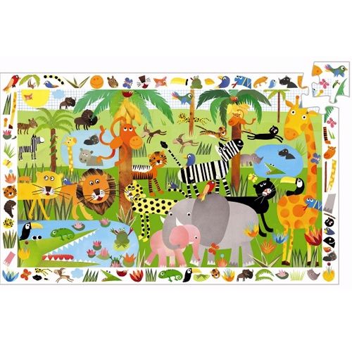 Djeco puzzel observation jungle (35st)