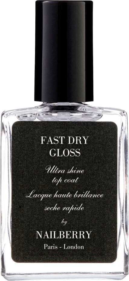 Nailberry Fast Dry Gloss Top Coat 15 ml