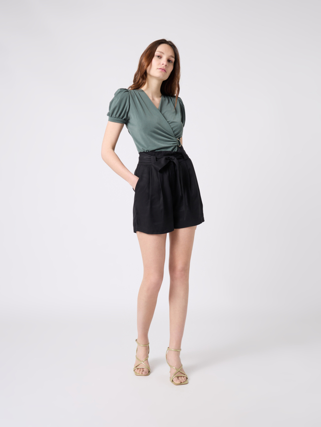 Top cache coeur uni