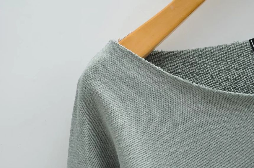Florentine - Sweatshirt met lange mouwen en boothals