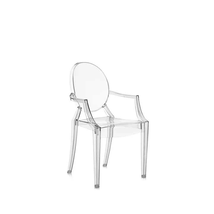 Kartell - Lou Lou Ghost Kinderstuhl, eisblau