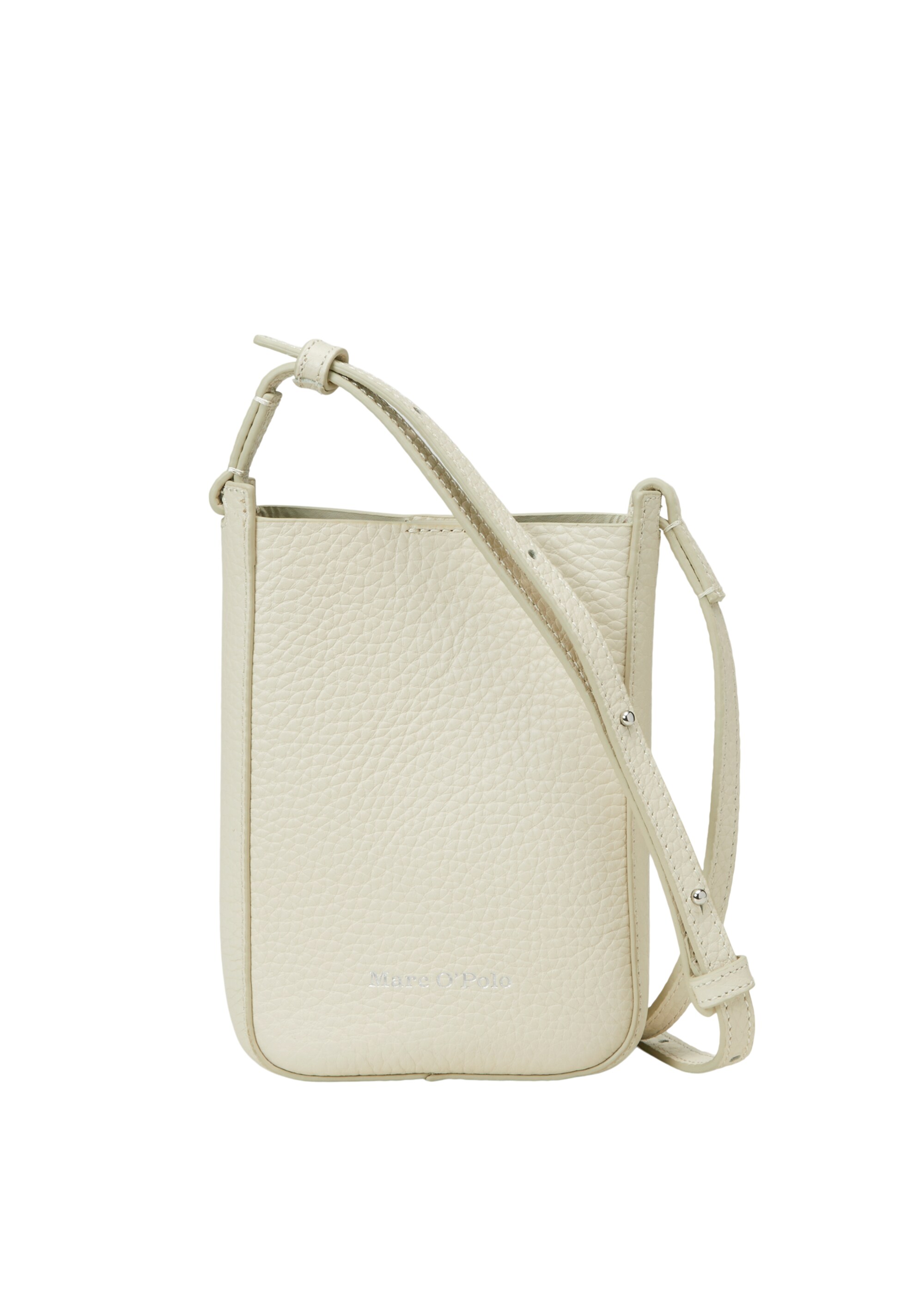 Smartphone-Tasche aus genarbtem Rindleder