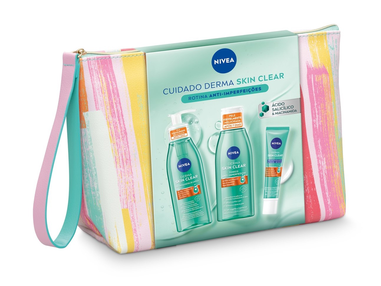 CONJUNTO NIVEA CUIDADO DERMA SKIN CLEAR