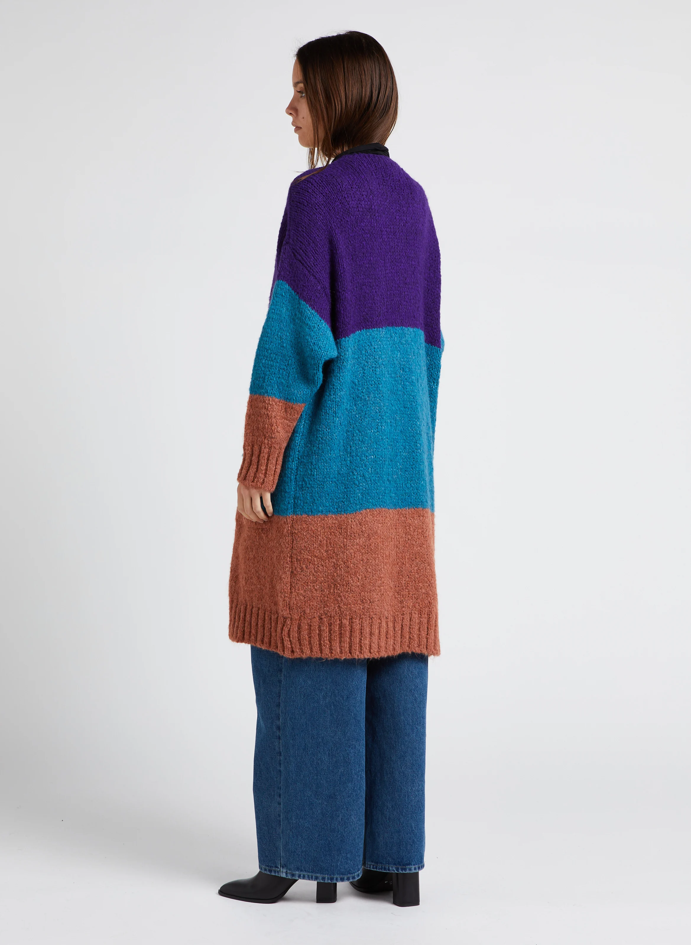 WILDEN - Jean large taille haute en coton | Bleu