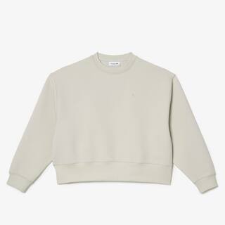 Sweatshirt Jogger femme Lacoste imprimé au dos Sweatshirts - Beige - Lacoste - Femme