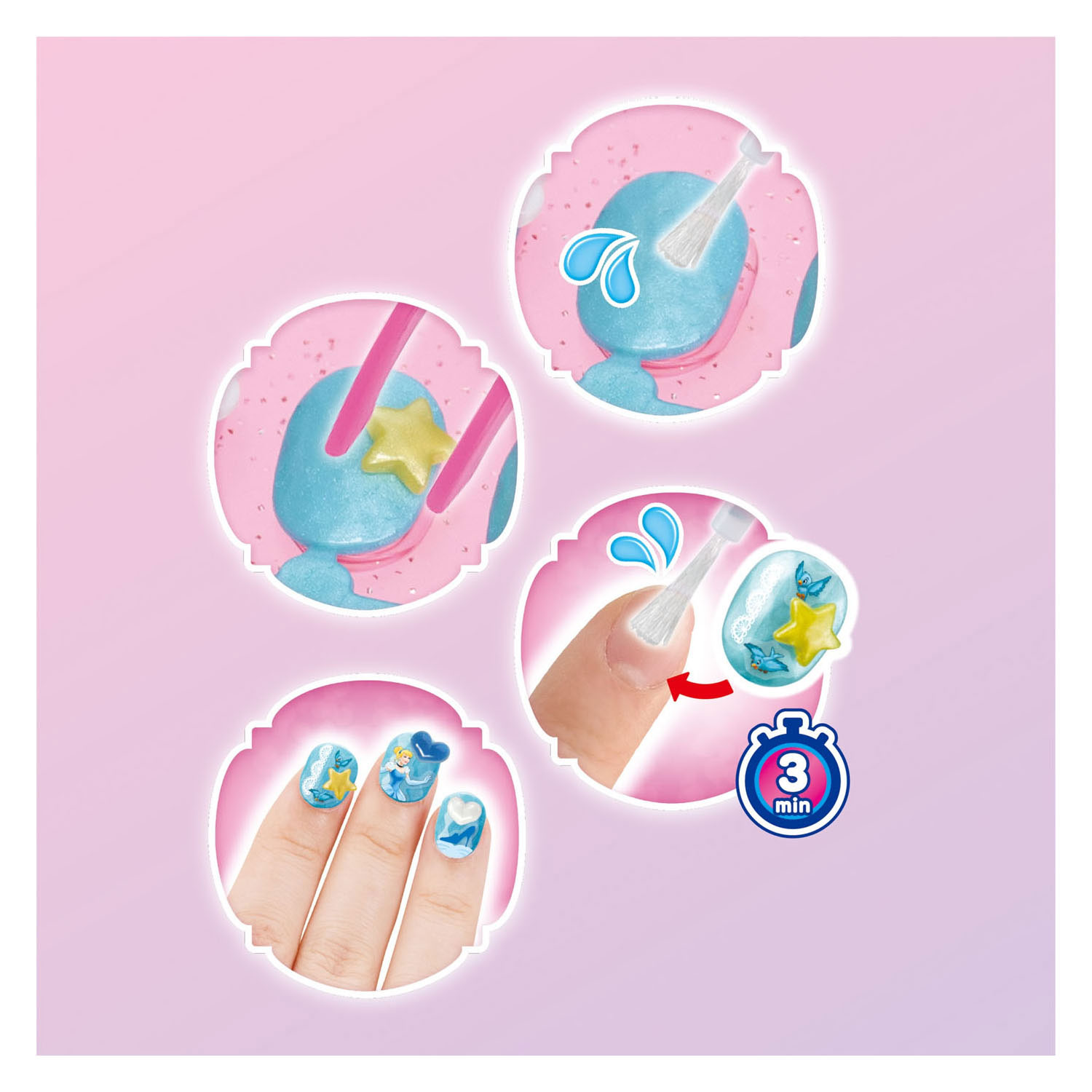 Aquabeads Nagelstudio - Disney Princess