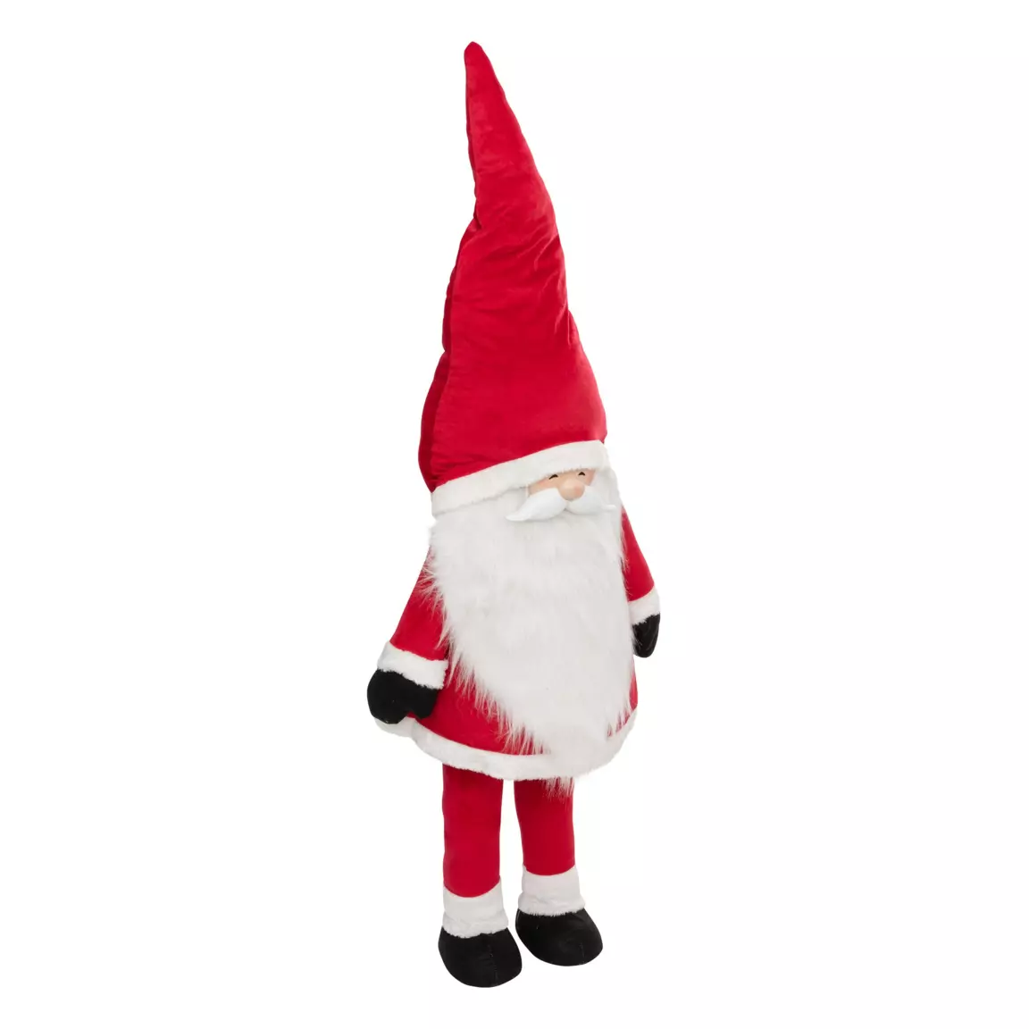 Père Noël déco (H156 cm) Colosse chapeau pointu