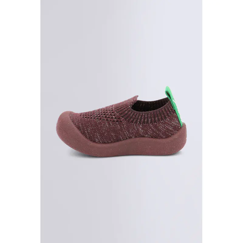 KICK EASY BORDEAUX BRILLANT CHAUSSONS Textile Bébé