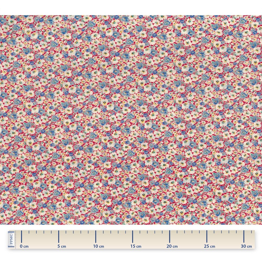 Coupon Tissu 50 Cm Oeillets Jean