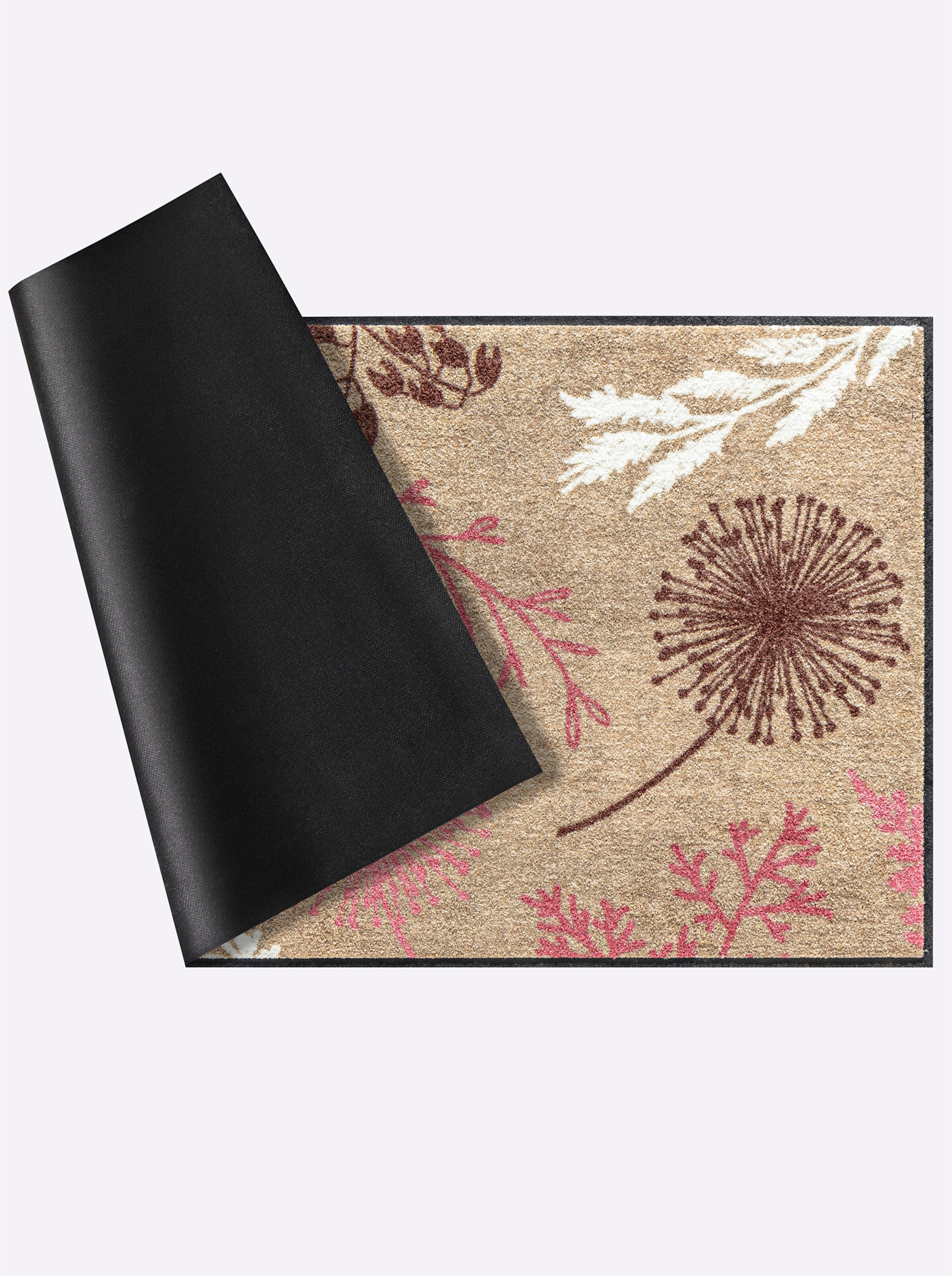 heine home Fußmatte in taupe-altrose