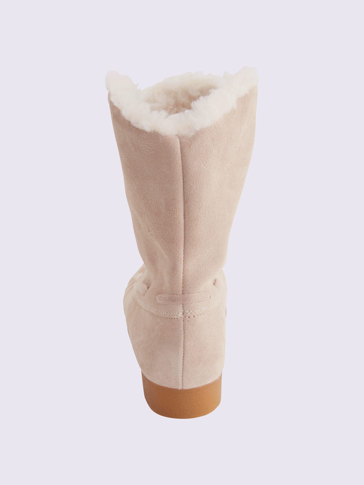 Bottines cuir velours vachette doux