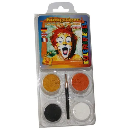 Eulenspiegel Schminkset Königstiger