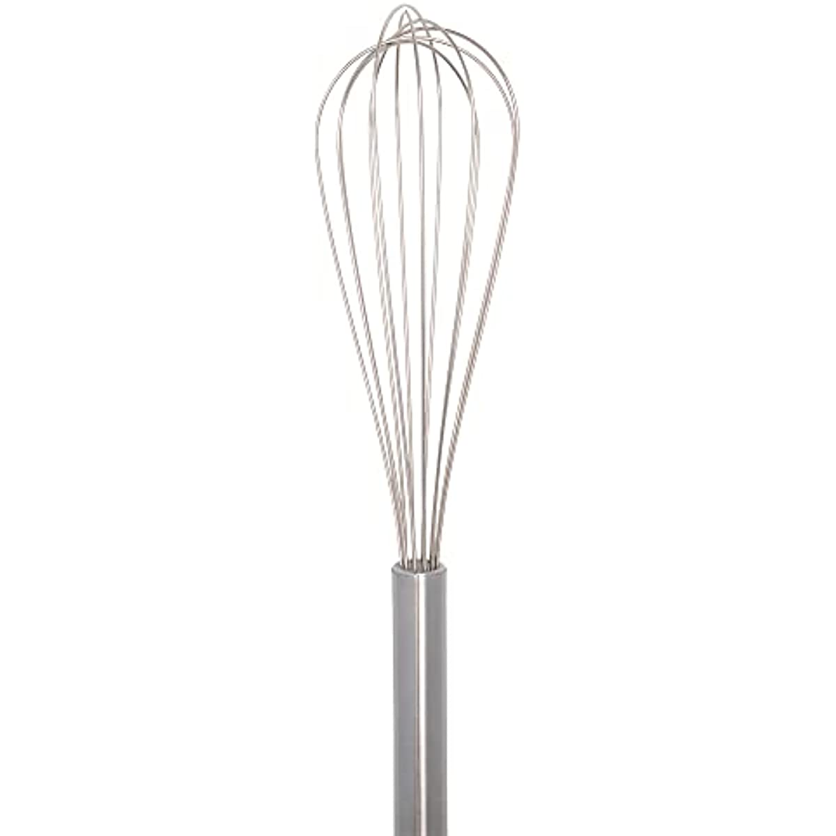 Mimo Style Batedor de Ovos e Massas Fouet, Inteiramente em A&ccedil;o Inoxid&aacute;vel, Excelente Durabilidade e Belo Design, &Uacute;til Para Diversas Receitas Como Massas de Bolo, Tortas, P&atilde;es, Cremes, Claras em Neve